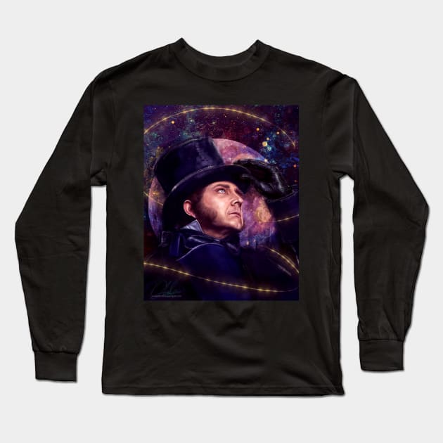 Moonlight Long Sleeve T-Shirt by andycwhite